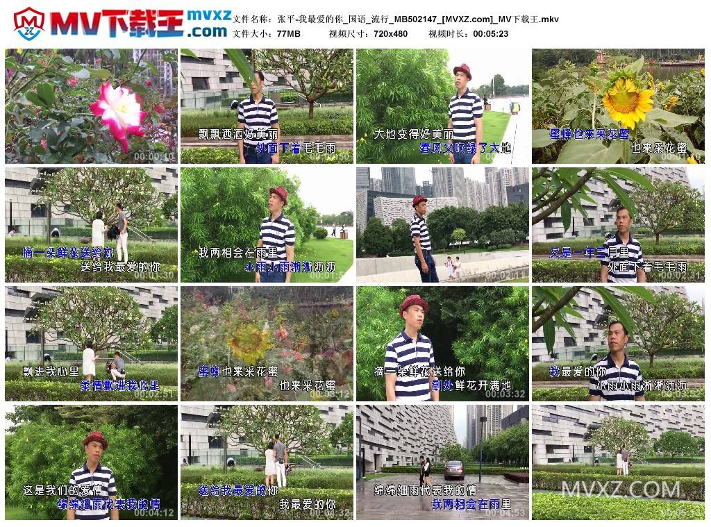 张平-我最爱的你_国语_流行_MB502147